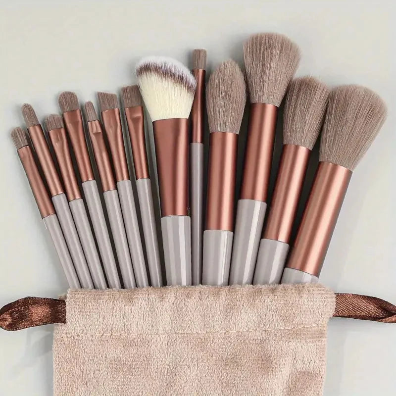 Set Completo de Brochas de Maquillaje