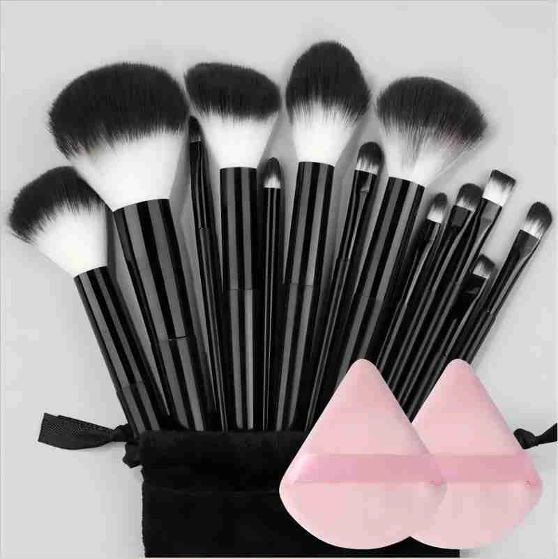 Set Completo de Brochas de Maquillaje
