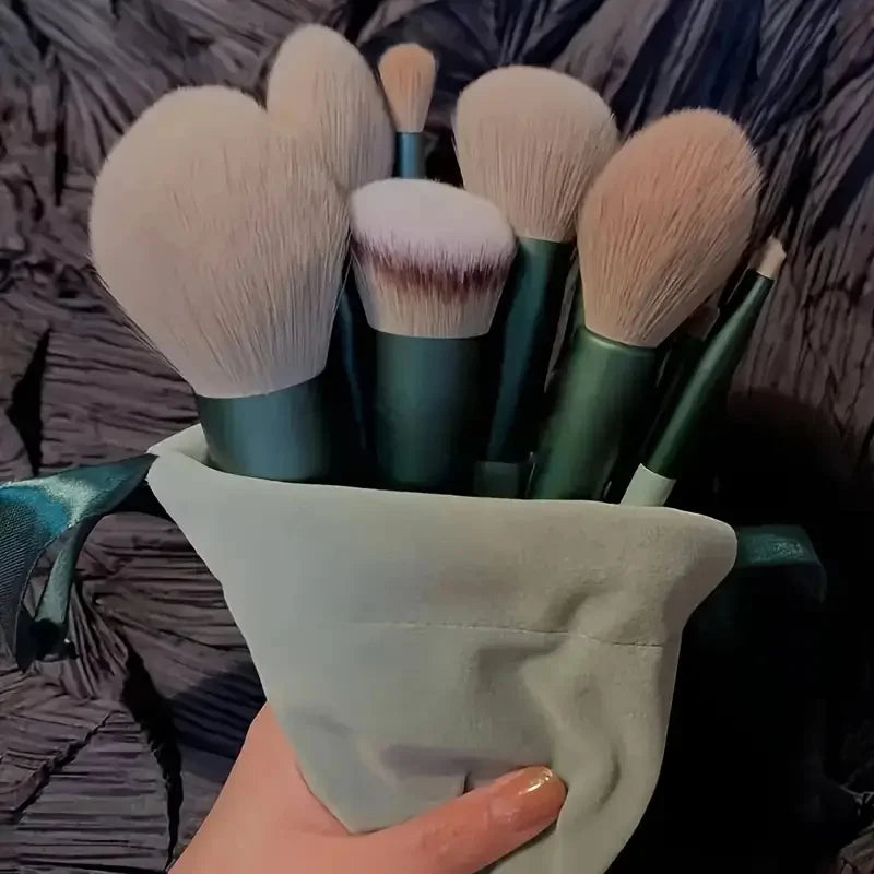 Set Completo de Brochas de Maquillaje
