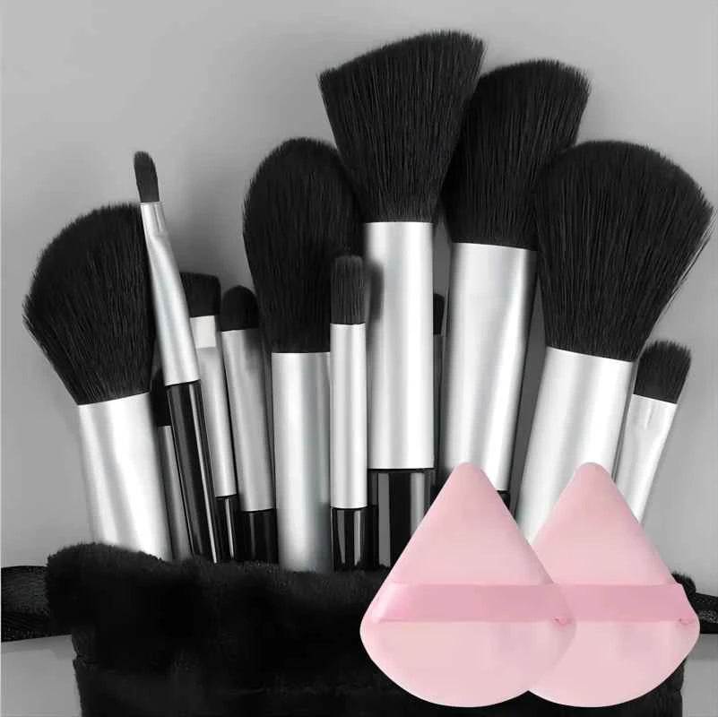 Set Completo de Brochas de Maquillaje