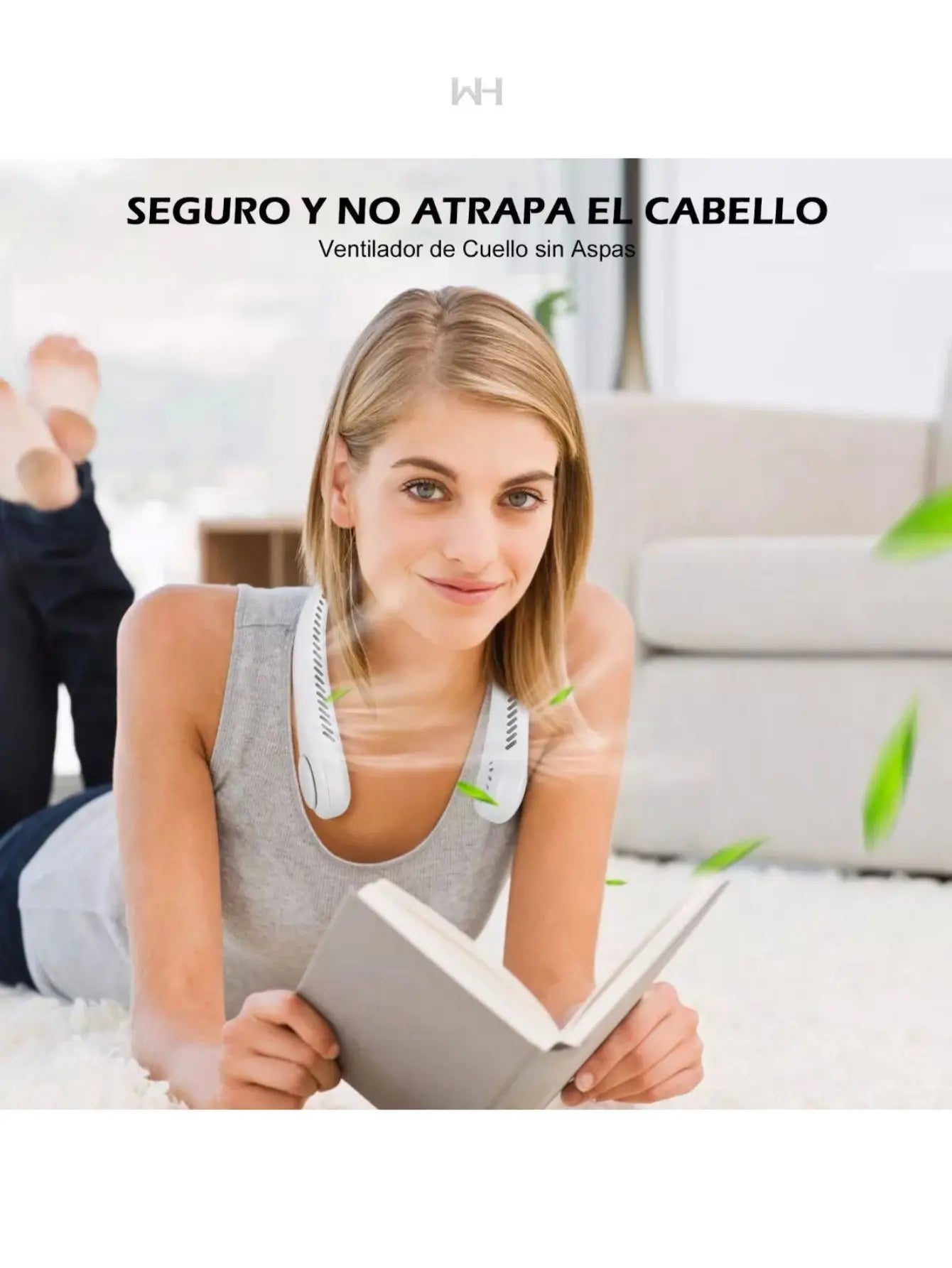 Ventiladores De Cuello Portátil Recargable