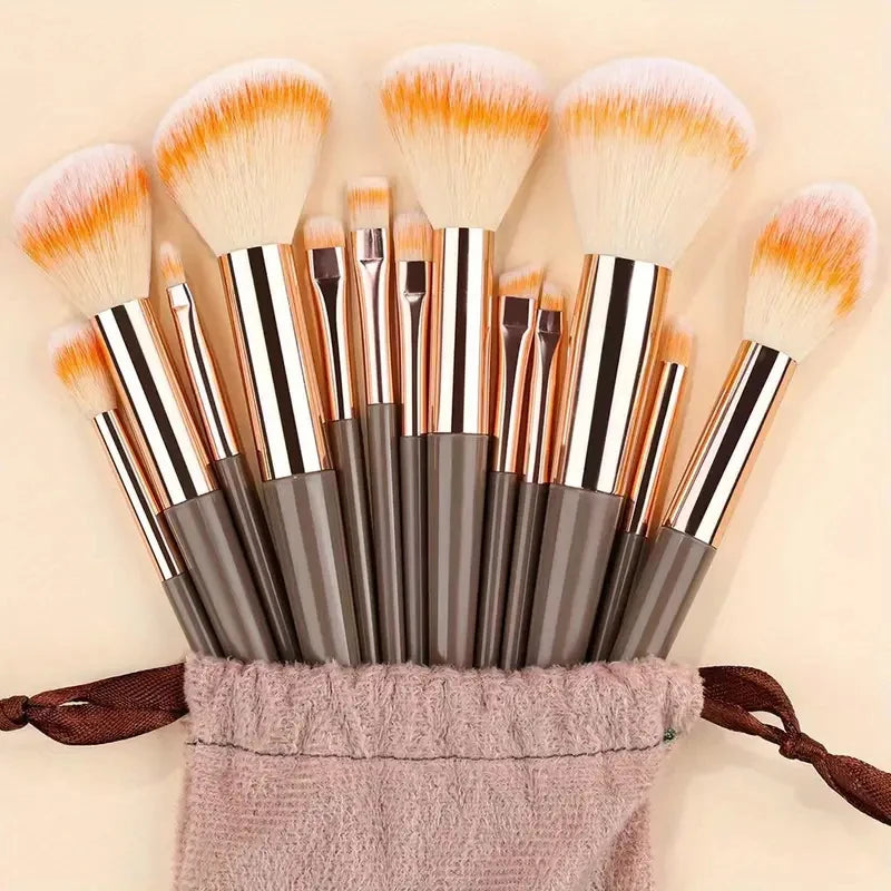 Set Completo de Brochas de Maquillaje