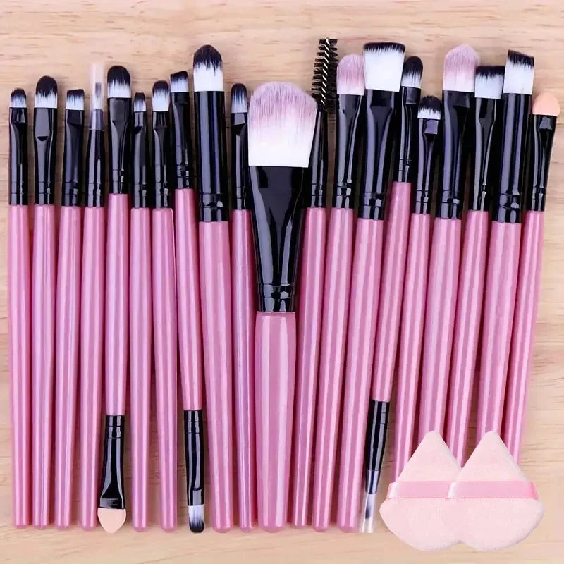 Set Completo de Brochas de Maquillaje