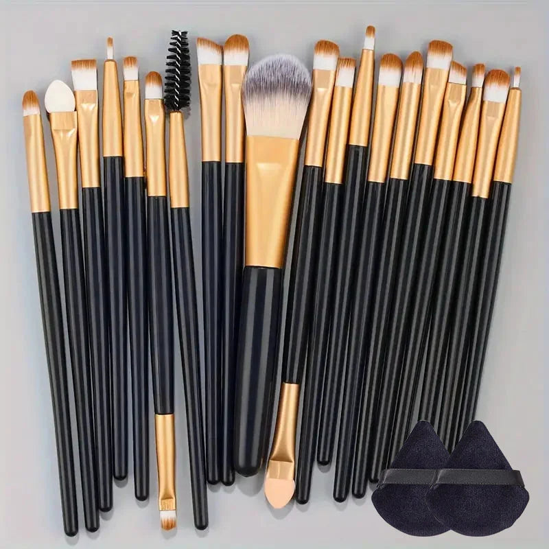 Set Completo de Brochas de Maquillaje