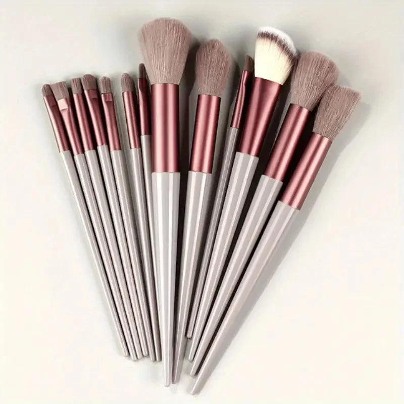 Set Completo de Brochas de Maquillaje