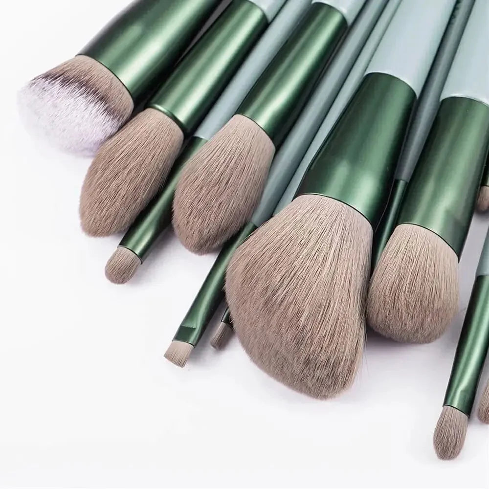Set Completo de Brochas de Maquillaje