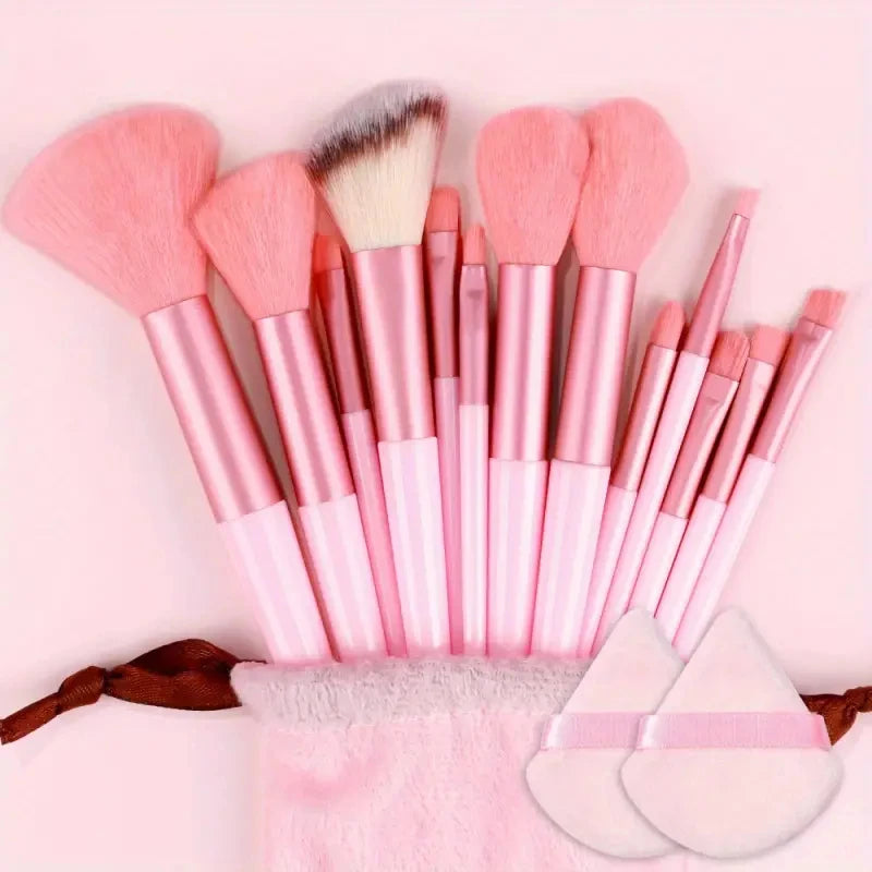 Set Completo de Brochas de Maquillaje