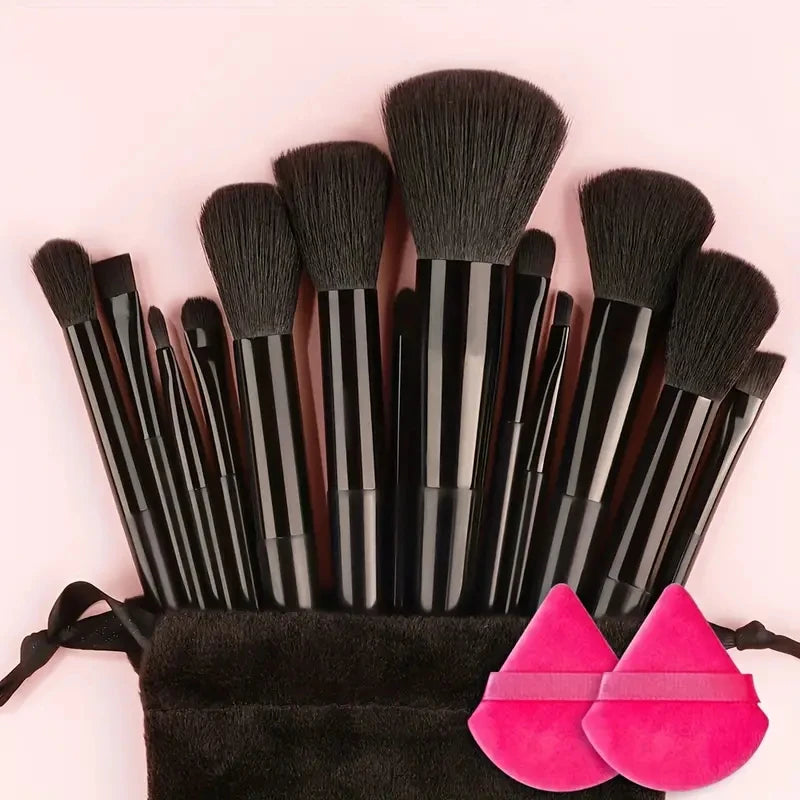 Set Completo de Brochas de Maquillaje