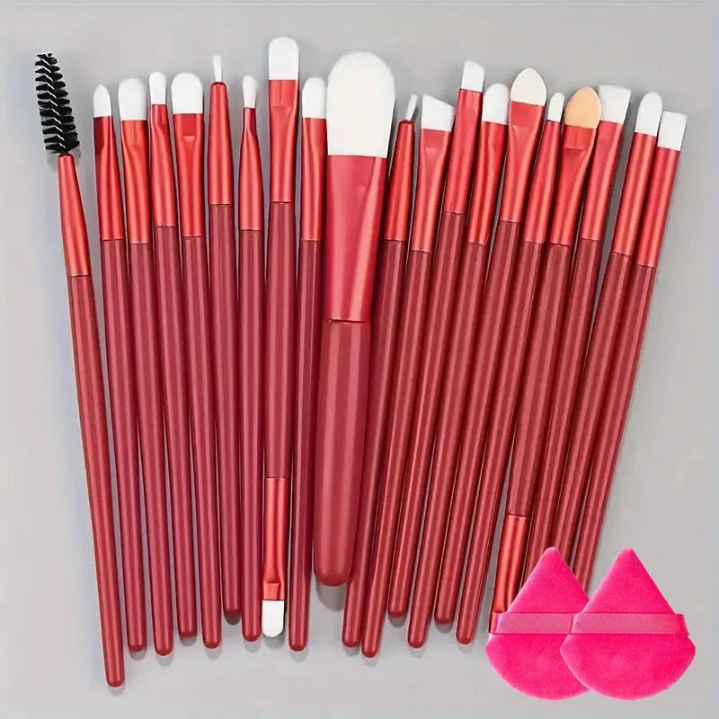Set Completo de Brochas de Maquillaje