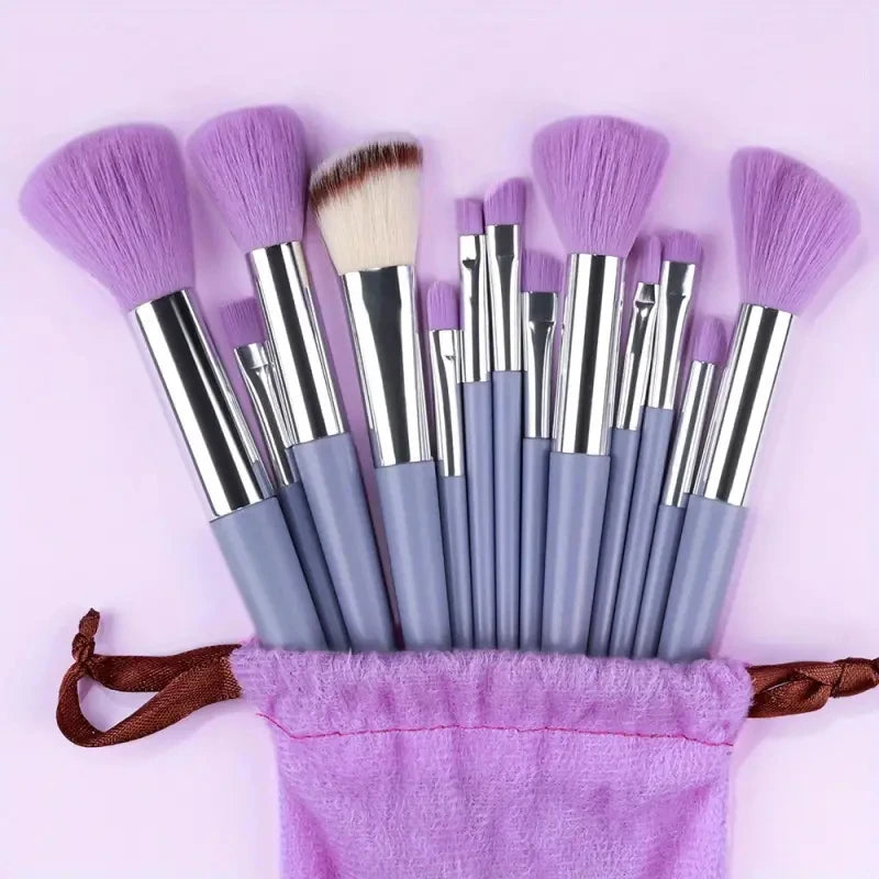 Set Completo de Brochas de Maquillaje