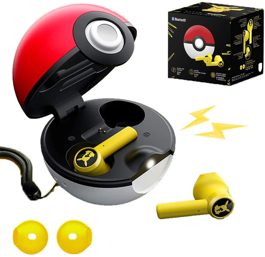 Auriculares inalámbricos Bluetooth de pokebola