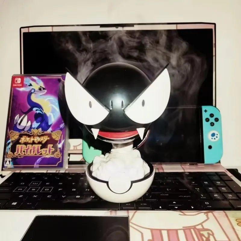 Humidificador Pokémon Gastly con Luz LED y Difusor de Aroma Ambiental