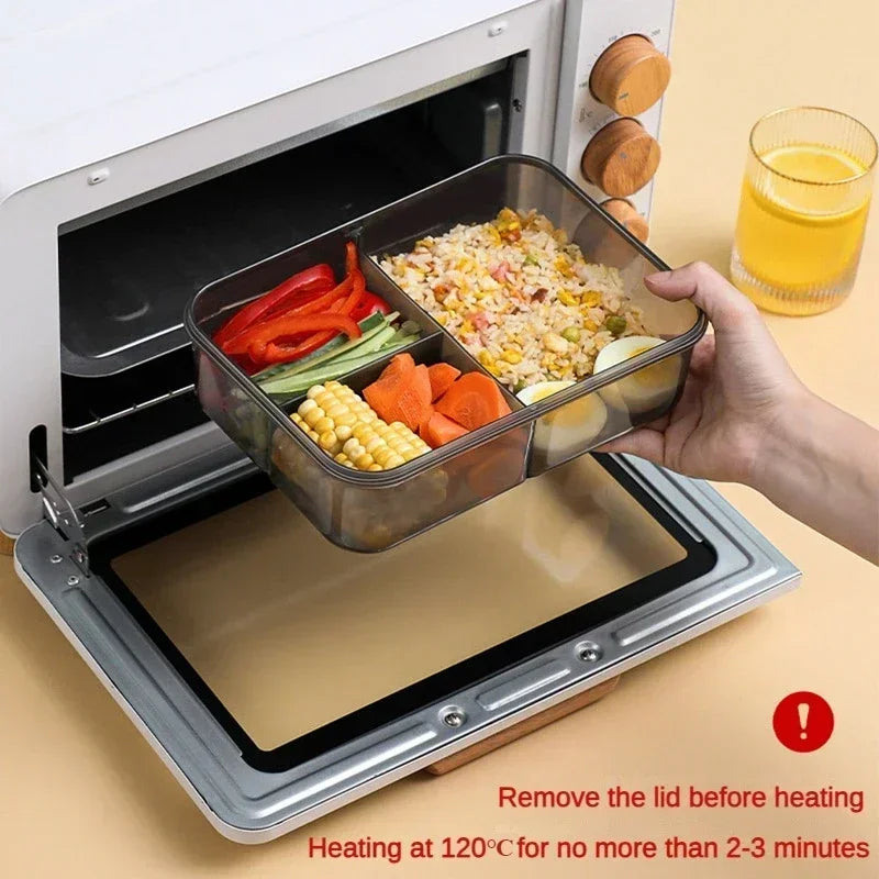Contenedor de Comida 1500ML Práctico y Compacto