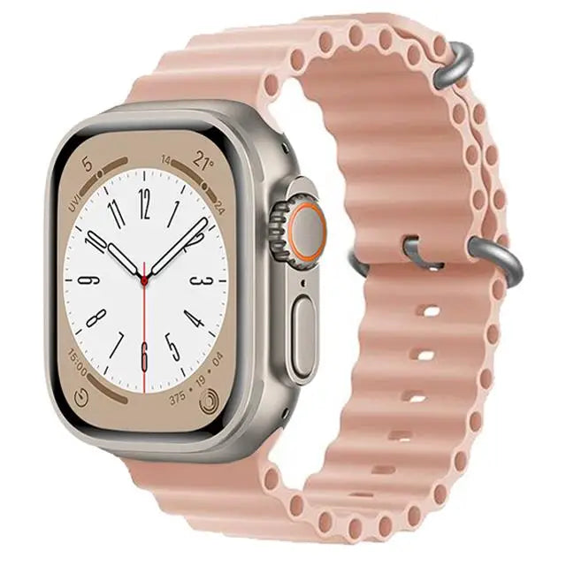 Correa Ocean de Silicón para Apple Watch Series y Ultra