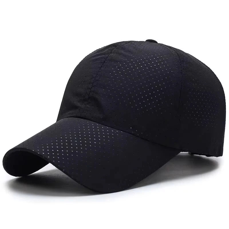 Gorra de malla de Color sólido, gorra de béisbol