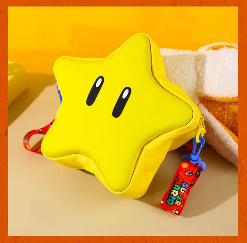 Mochila kawai forma de estrella para niño