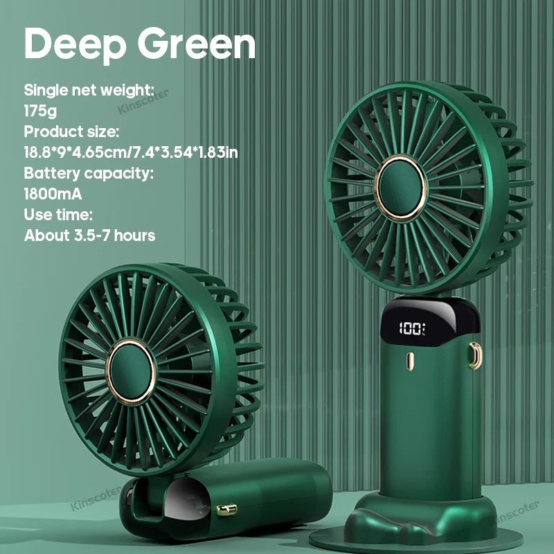 Mini ventilador de mano USB Ventilador portátil plegable