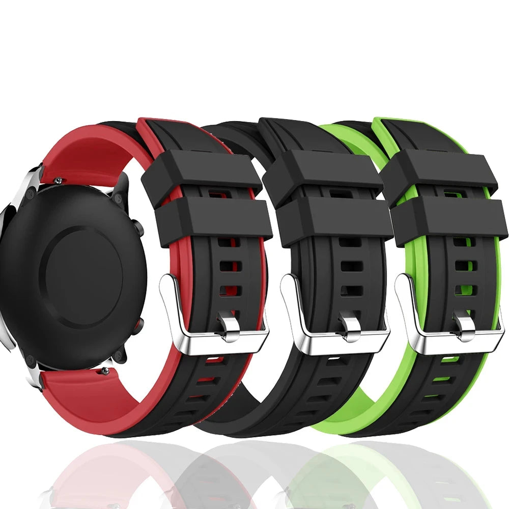 Correa de Silicón Deportiva 20mm/22mm para Huawei y Honor Watch