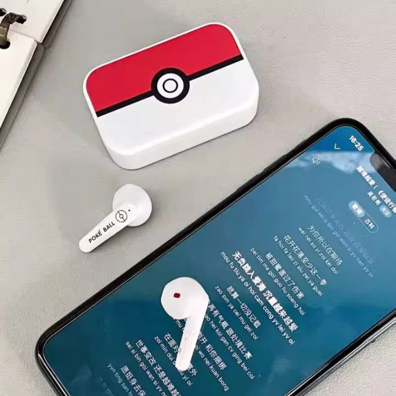 Auriculares Bluetooth pokemon