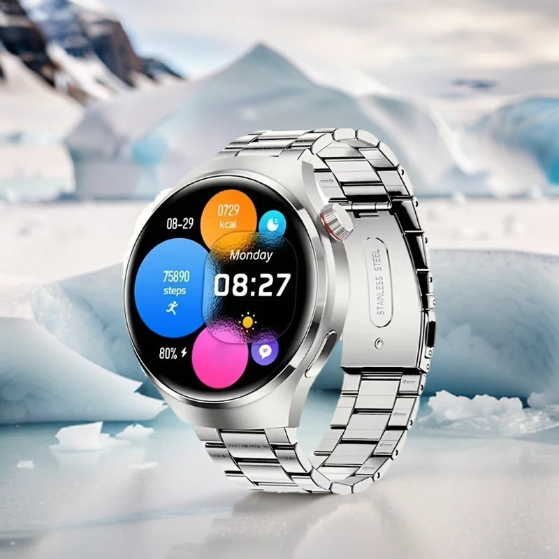 Smartwatch G.L Wear 2025 con Pantalla HD y Monitoreo de Salud