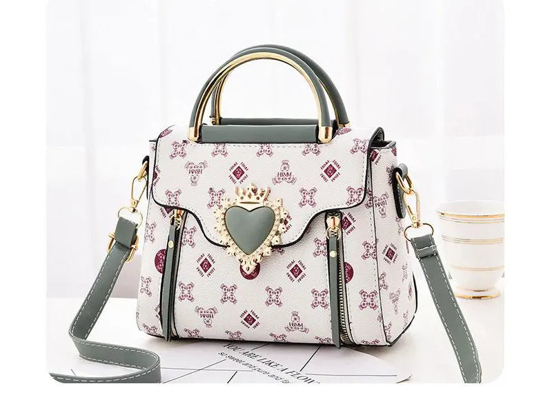 Bolso de mano, bolso de hombro con estampado de Sprite
