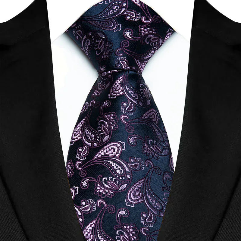 Corbata Elegante para Hombre 8CM Diseño Premium para Bodas y Oficina