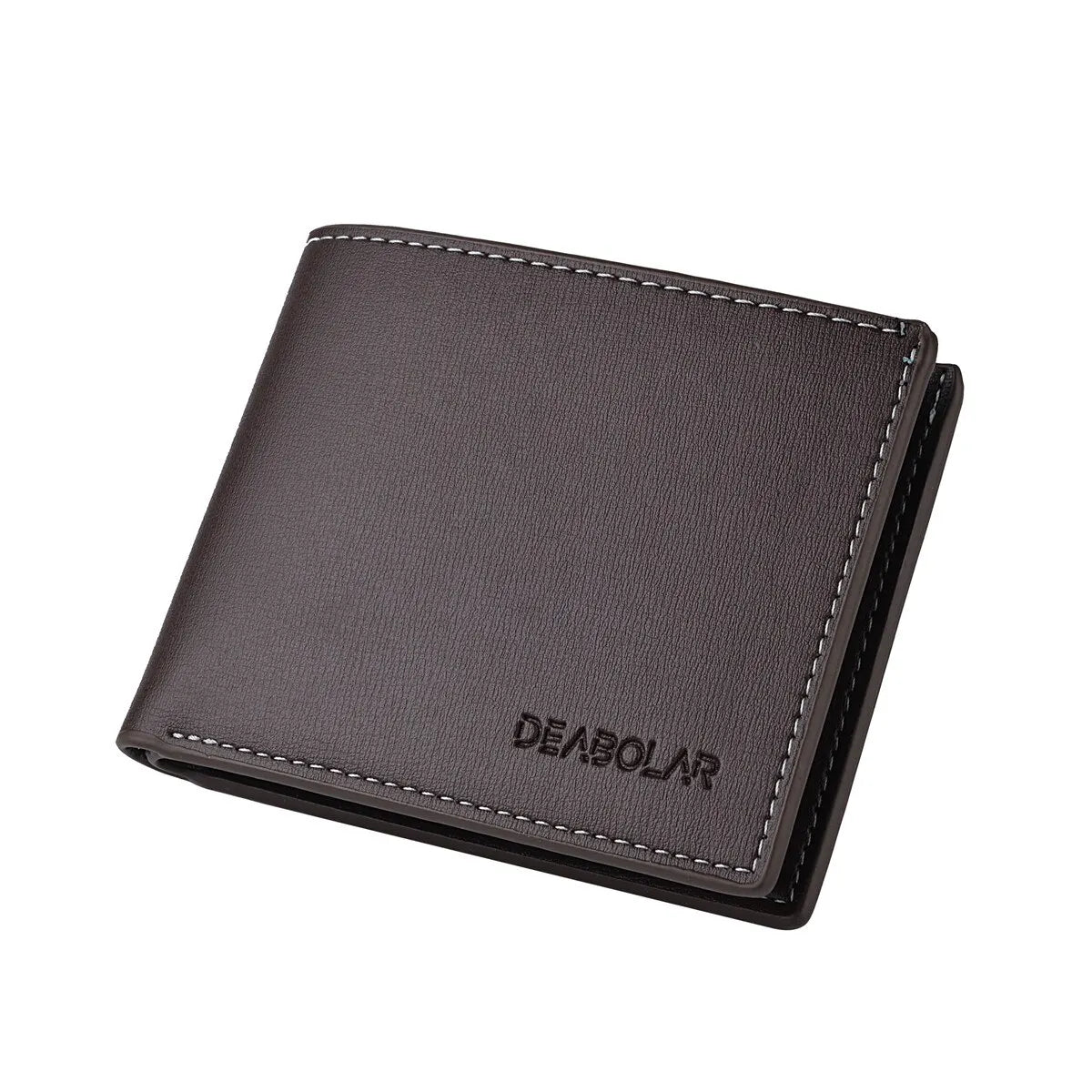 Cartera de cuero para hombre elegante