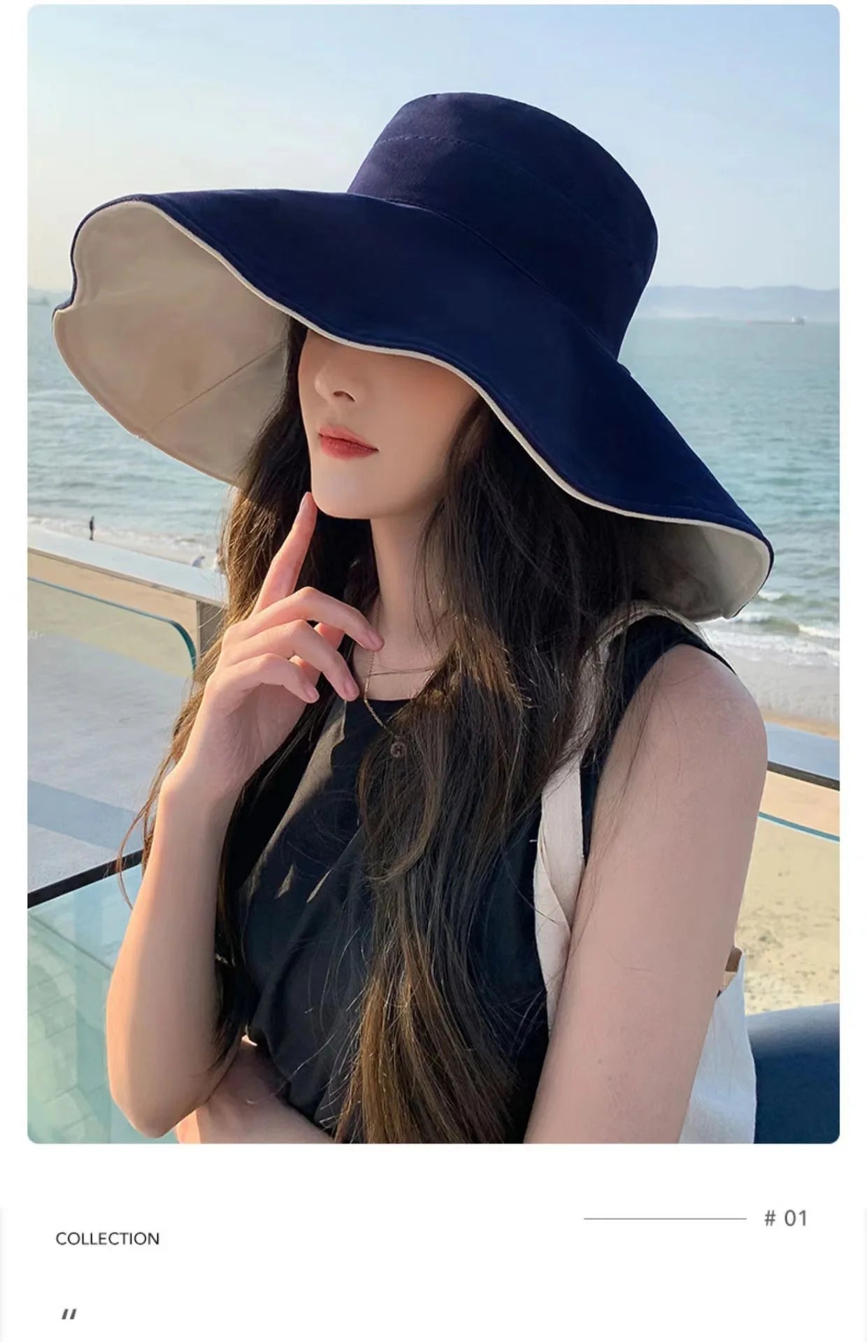 Sombrero estilo playero