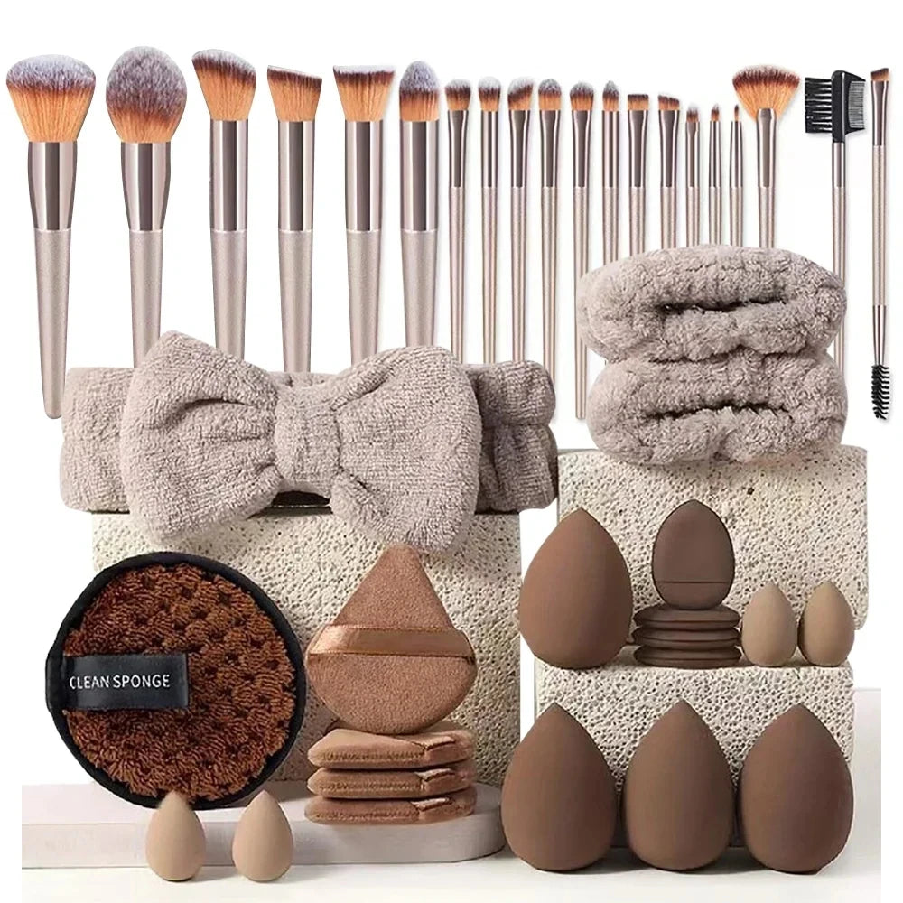 Set de Esponjas de Maquillaje 33 Piezas