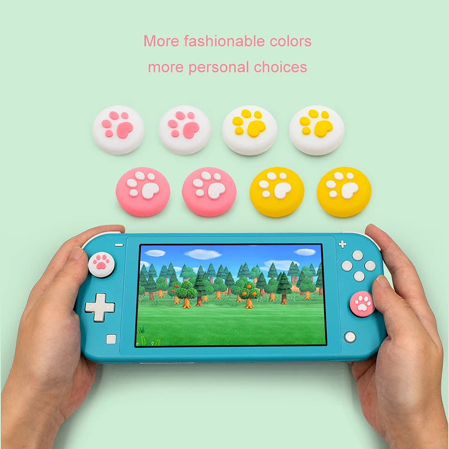 Fundas de Joystick huellas de gatito