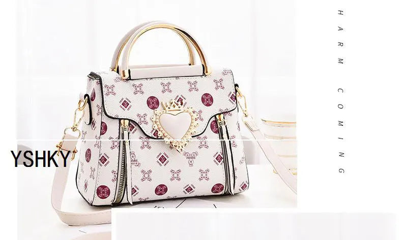 Bolso de mano, bolso de hombro con estampado de Sprite