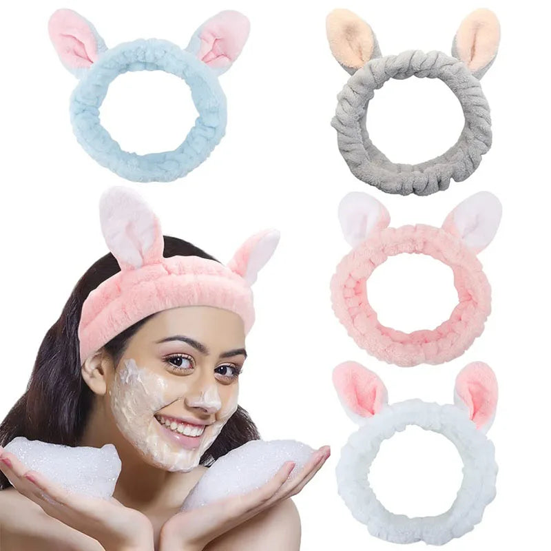 Diadema de Felpa para Baño y Skincare