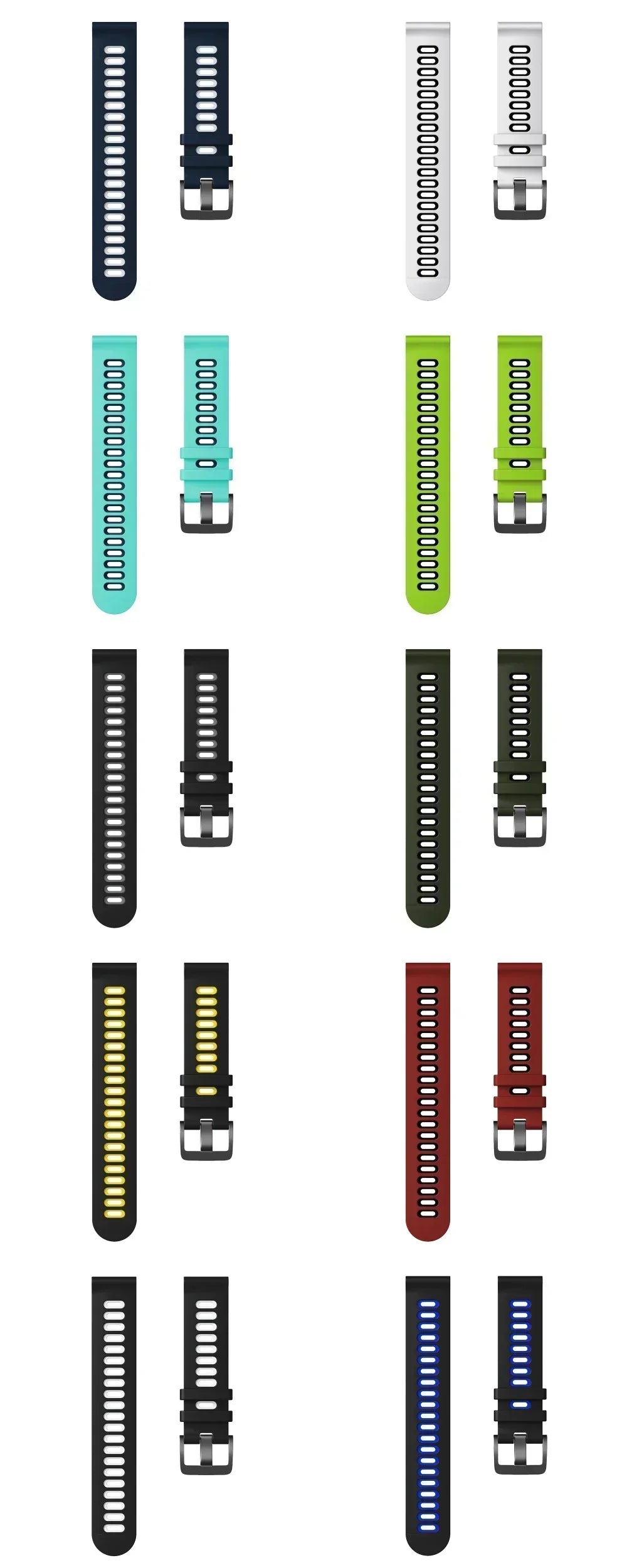Correa de Silicón Deportiva 20mm/22mm para Huawei y Honor Watch