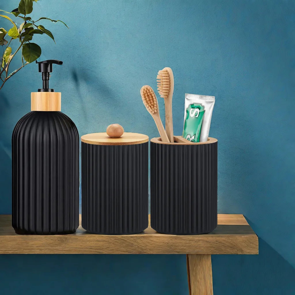 Organizador de Baño con Dispensador de Jabón