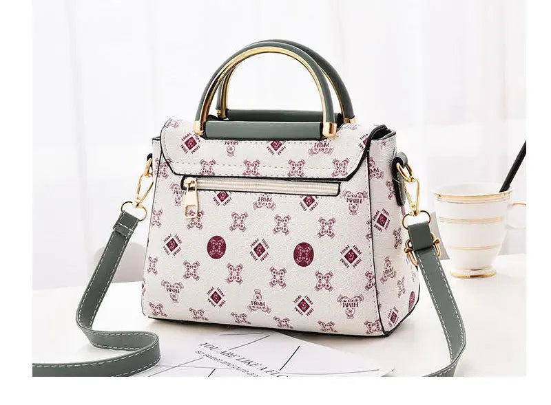 Bolso de mano, bolso de hombro con estampado de Sprite