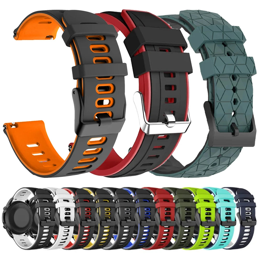 Correa de Silicón Deportiva 20mm/22mm para Huawei y Honor Watch