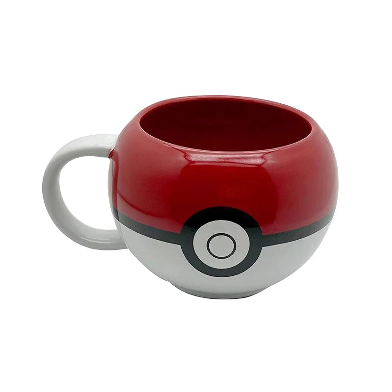Taza Pokémon Pokeball de Cerámica Diseño Anime para Café y Regalo