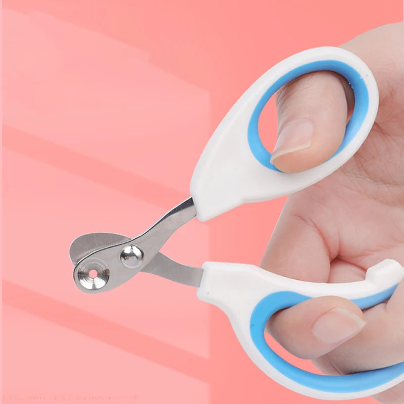 Tijeras para uñas de gato con orificio Circular