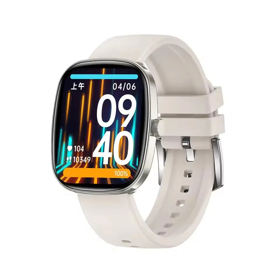 Smartwatch Bluetooth con Pantalla a Color y Monitoreo de Salud