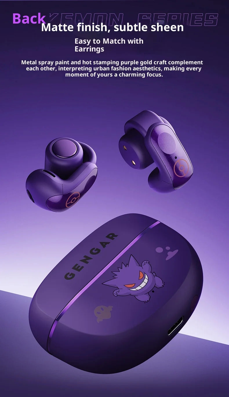 Auriculares Bluetooth Pokemon