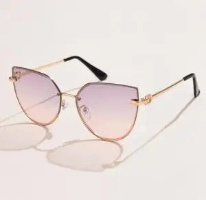 Gafas de sol tipo ojo de gato a la moda para mujer