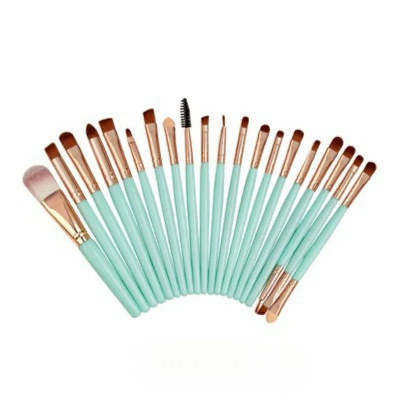 Set Profesional de 20 Pinceles para maquillaje