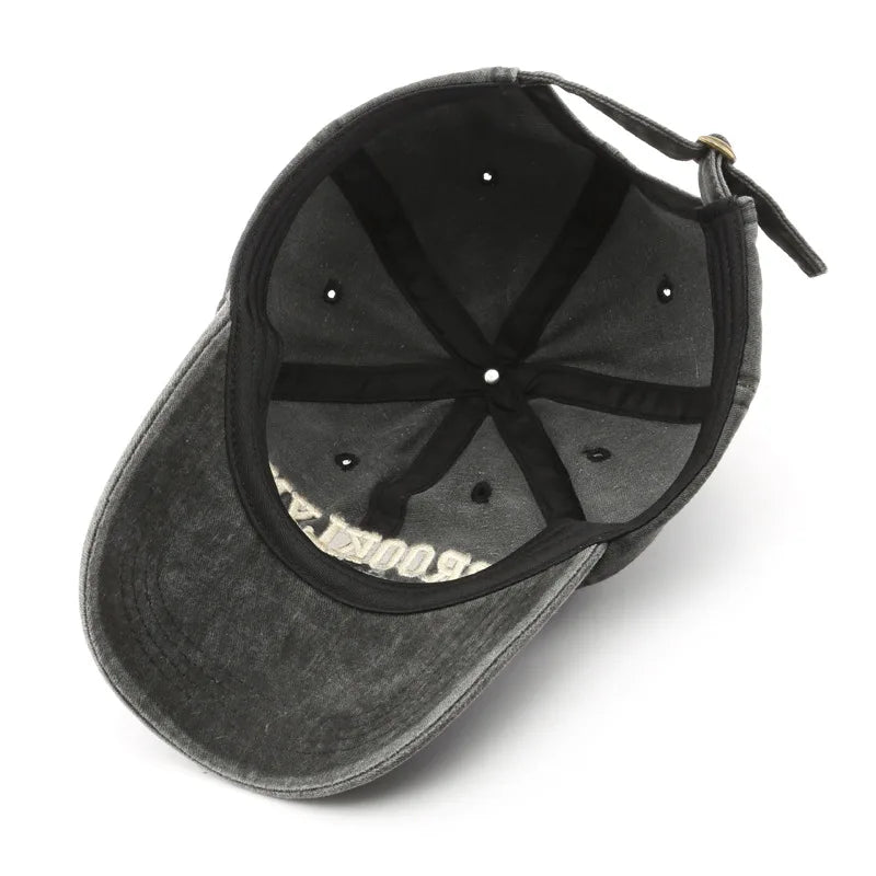 Gorras de béisbol Retro brooklyn Bordado de letras