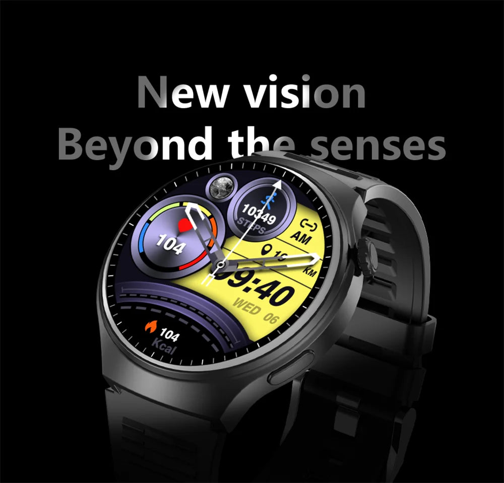 Smartwatch G.L Wear 2025 con Pantalla HD y Monitoreo de Salud