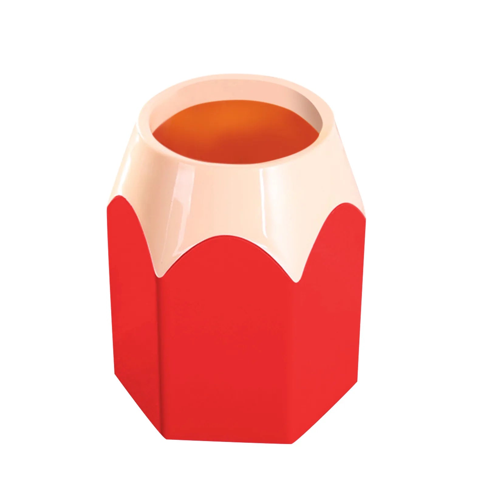 Portalápices kawai en forma de lápiz