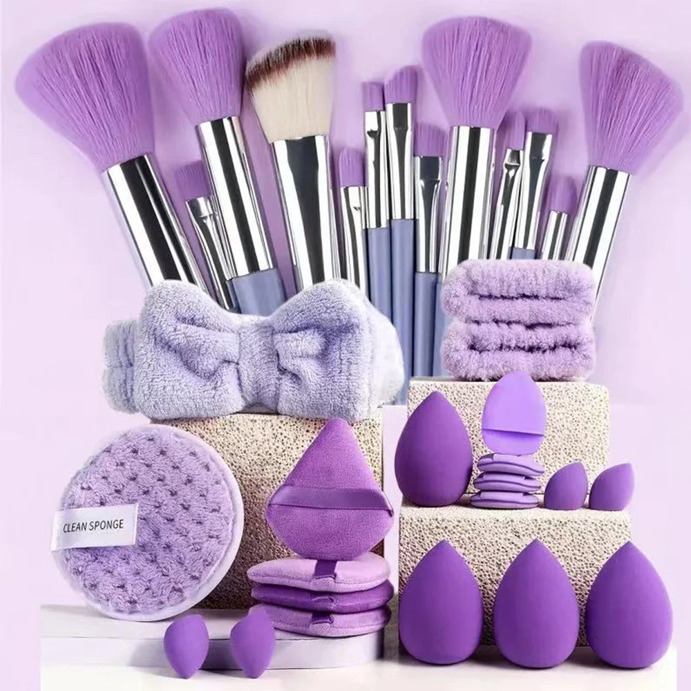 Set de Esponjas de Maquillaje 33 Piezas