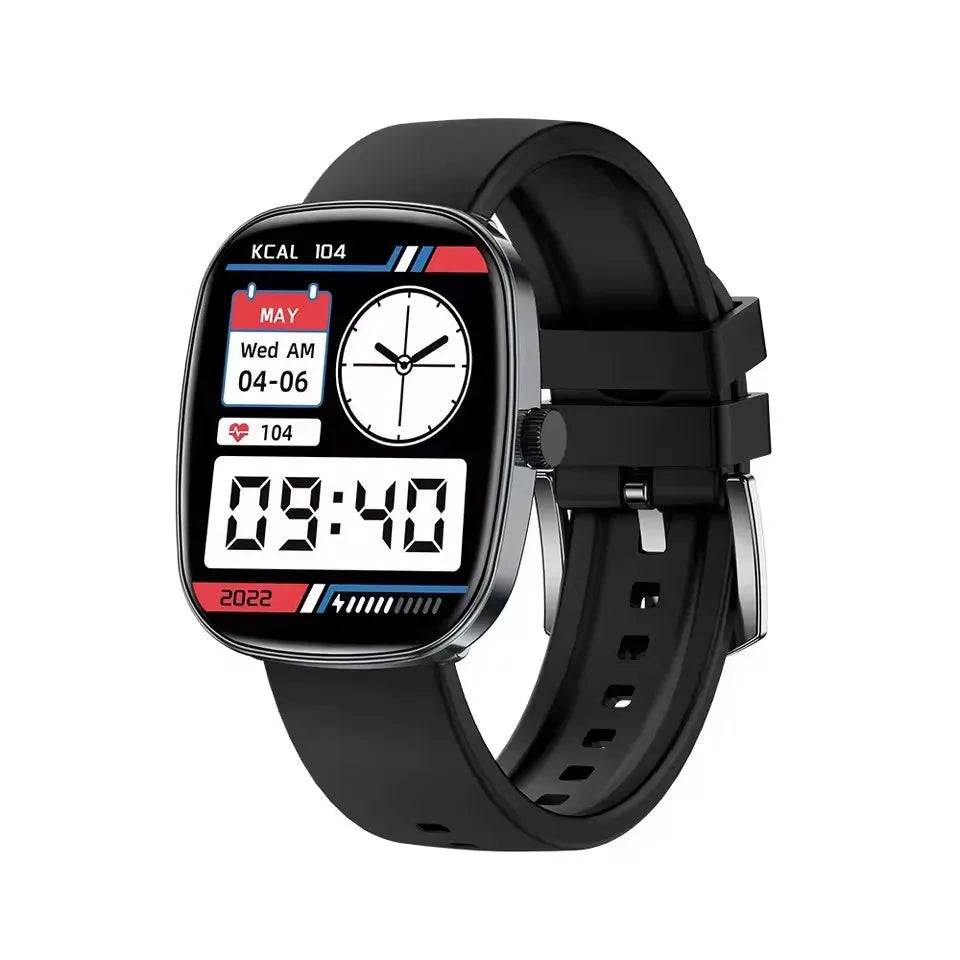 Smartwatch Bluetooth con Pantalla a Color y Monitoreo de Salud
