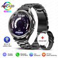 Smartwatch Deportivo 2025 para Hombre con Pantalla AMOLED e IP68