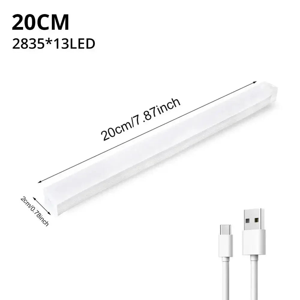 Luz LED con Sensor de Movimiento Recargable USB
