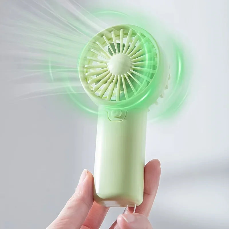 Mini ventilador portátil ventilador de mano